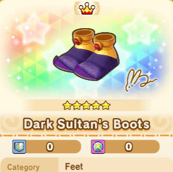 Dark Sultan's Boots