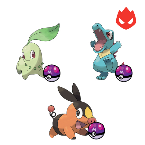 ✨Shiny Alpha  6IV Starter Pokémon Pack - Level 10