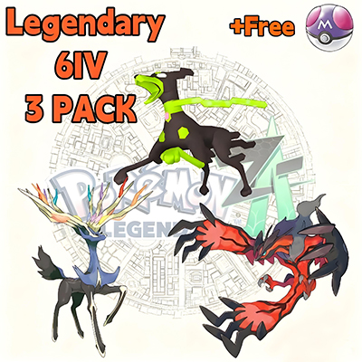Battle Ready 6IV legendary Pokémon - Level.100