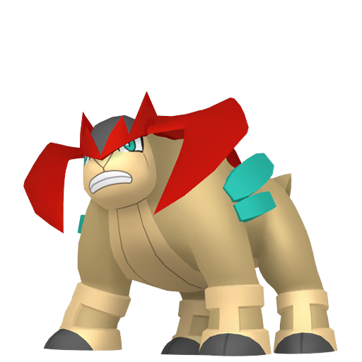 #348- Terrakion -Battle Ready (MAX IVS)