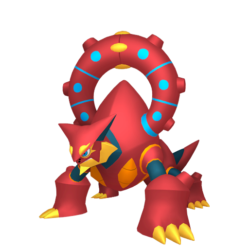 #346- Volcanion -Battle Ready (MAX IVS)