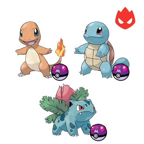 ✨Shiny Alpha 6IV Starter Pokémon Pack - Level 5