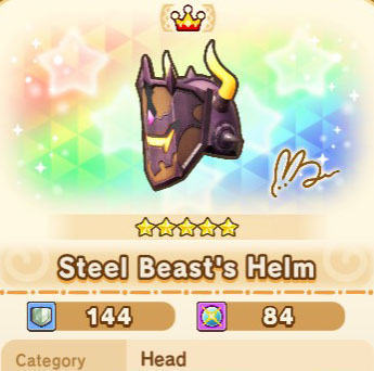 Steel Beast's Helm