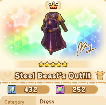 Steel Beast's Outfit