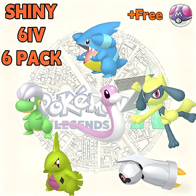✨Shiny 6IV Pseudo-legendary - Level.25 - 50