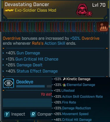 (Exo-Soldier Mod- All Skills MAX) Devastating Dancer - LV.70