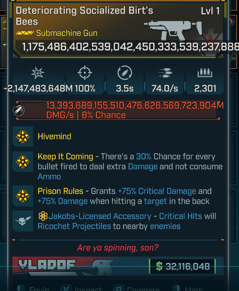 Lvl.1 BEST One-hit kill SMG